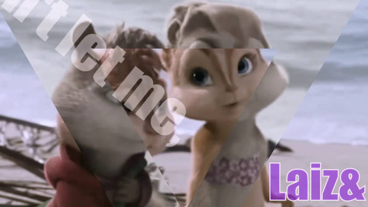 The chipettes -  Don't Let Me Down (music lyrics video)