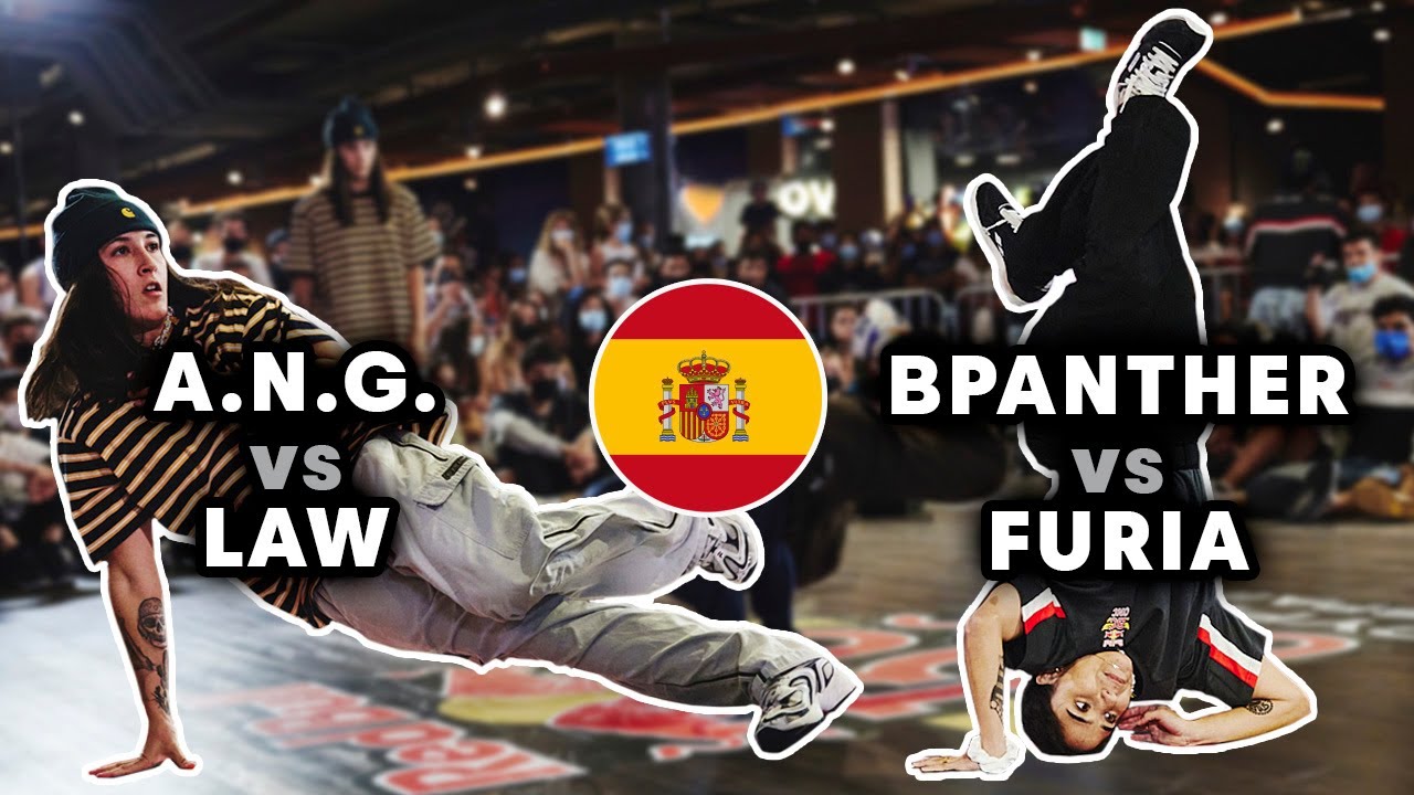 A.N.G. vs. Law & Bpanther vs. Furia | Red Bull BC One Cypher Spain 2021