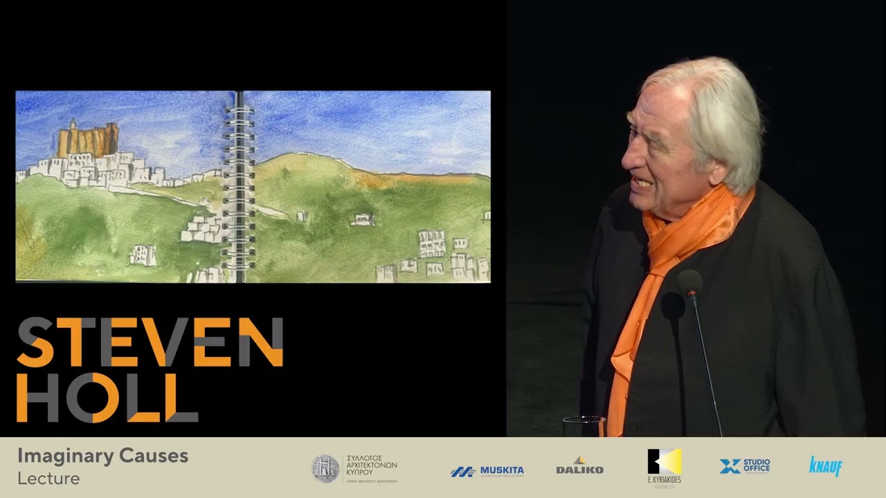 Steven Holl – “Imaginary Causes” | Annual Lecture 2026 | Cyprus Architects Association