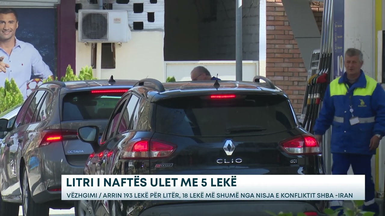 Litri i naftës ulet me 5 lekë VËZHGIMI / Arrin 193 lekë për litër, 18 lekë më shumë
