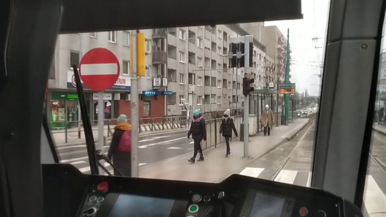 MPK Poznań Linia 7 kierunek Ogrody(trasa zmieniona).Moderus Gamma LF 03 AC.