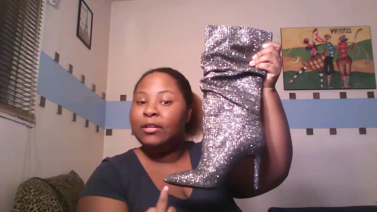 YSL  crystal boot dupe