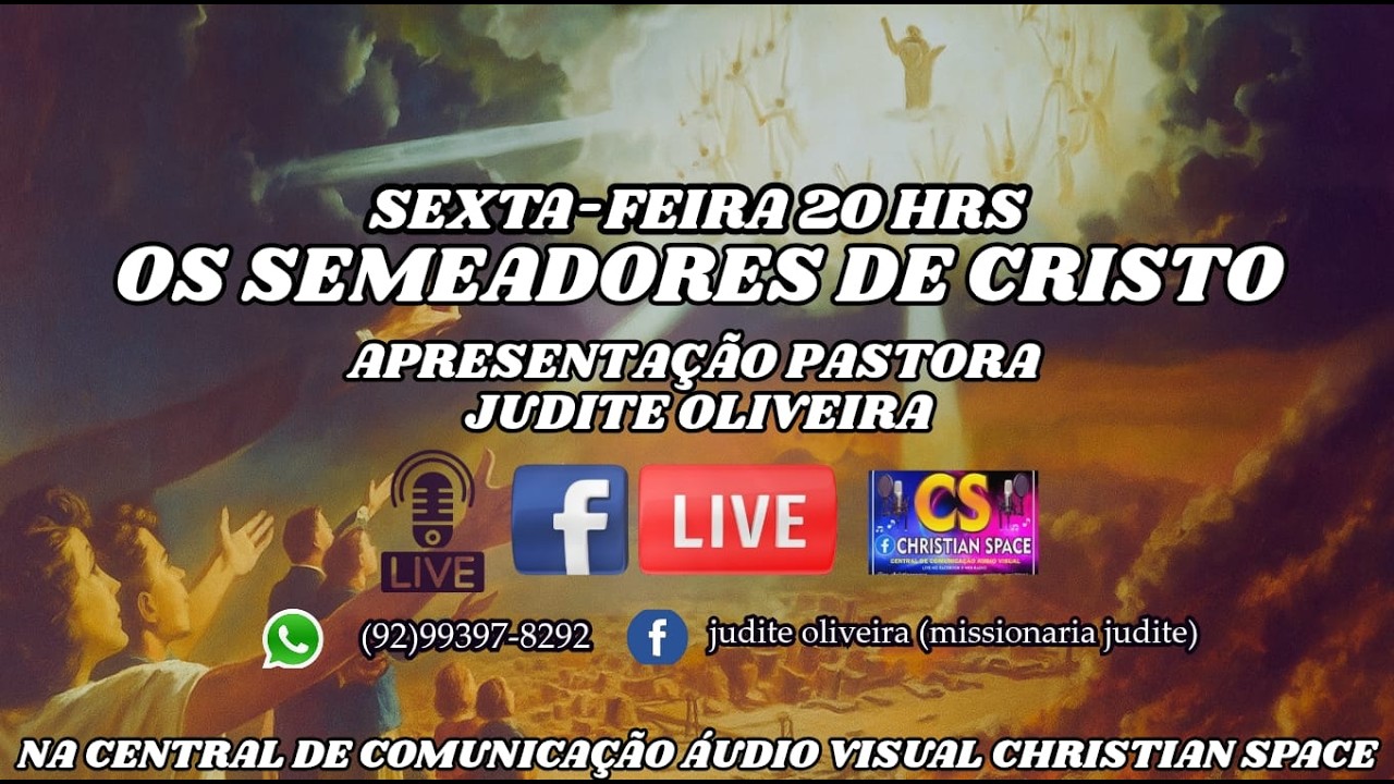 PROGRAMA OS SEMEADORES DE CRISTO, APRESENTAÇÃO Pra JUDITE E CONVIDADOS.