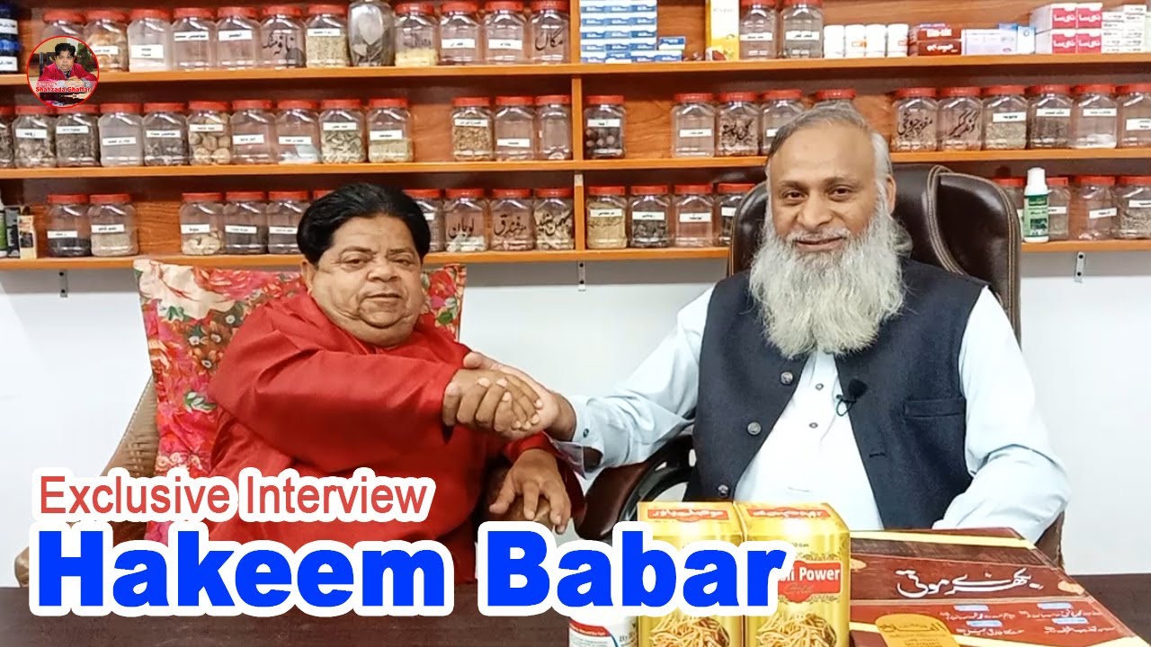 Live with Shahzada Ghaffar - Exclusive interview of Hakeem Babar - Shahzada Ghaffar Best Drama