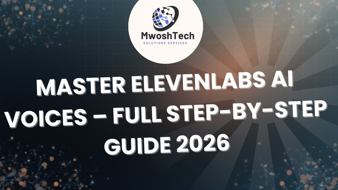 Master ElevenLabs AI Voices – Full Step-by-Step Guide 2026