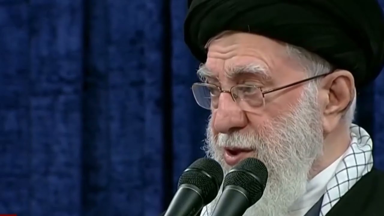 Iran's Supreme Leader Ayatollah Khamenei's last public speech.#iran 