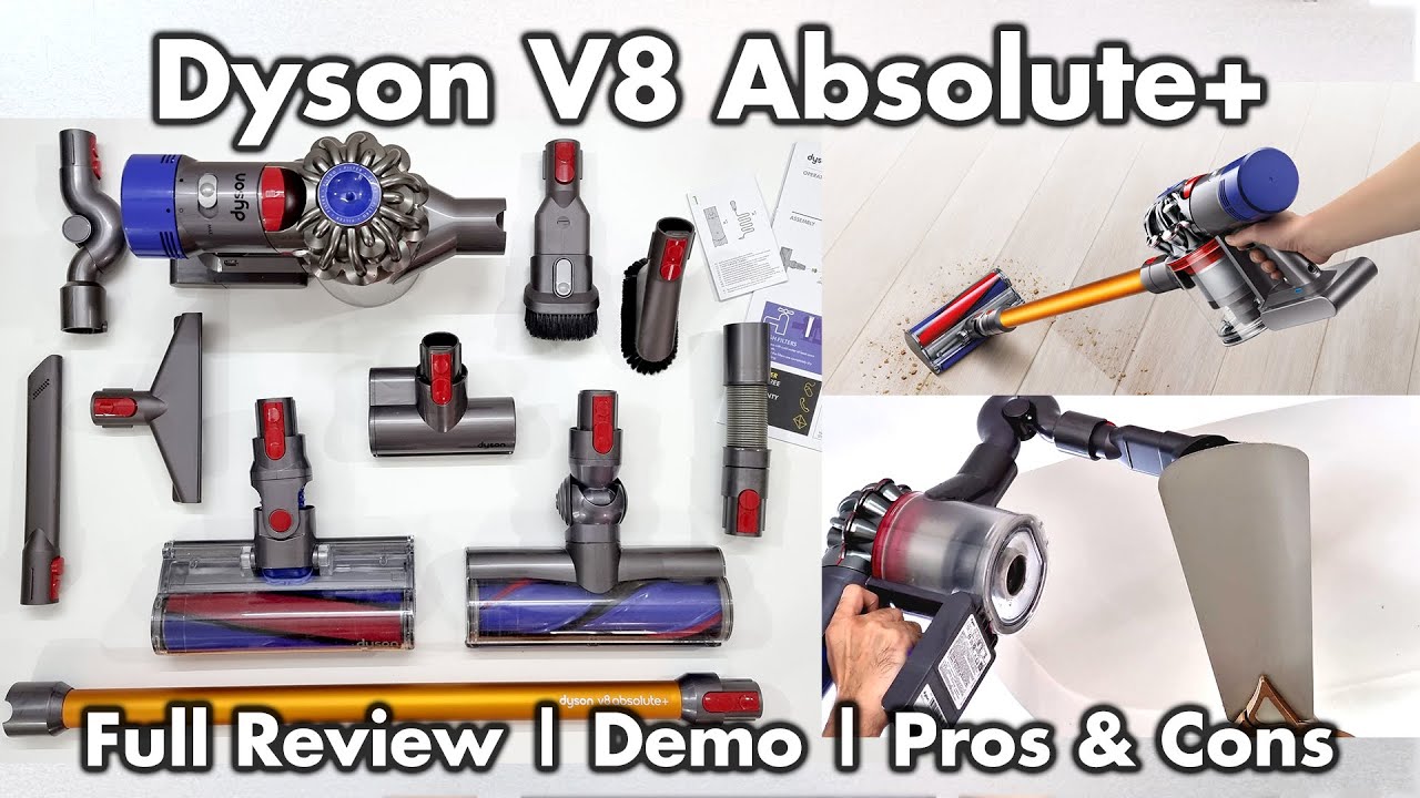 Dyson V8 Absolute+ Full Detailed Review | Vacuum for Indian Household | Pros & Cons