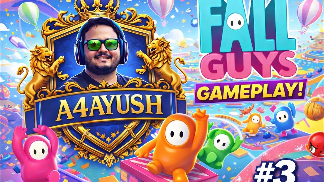 live gameplay of fall guys #3