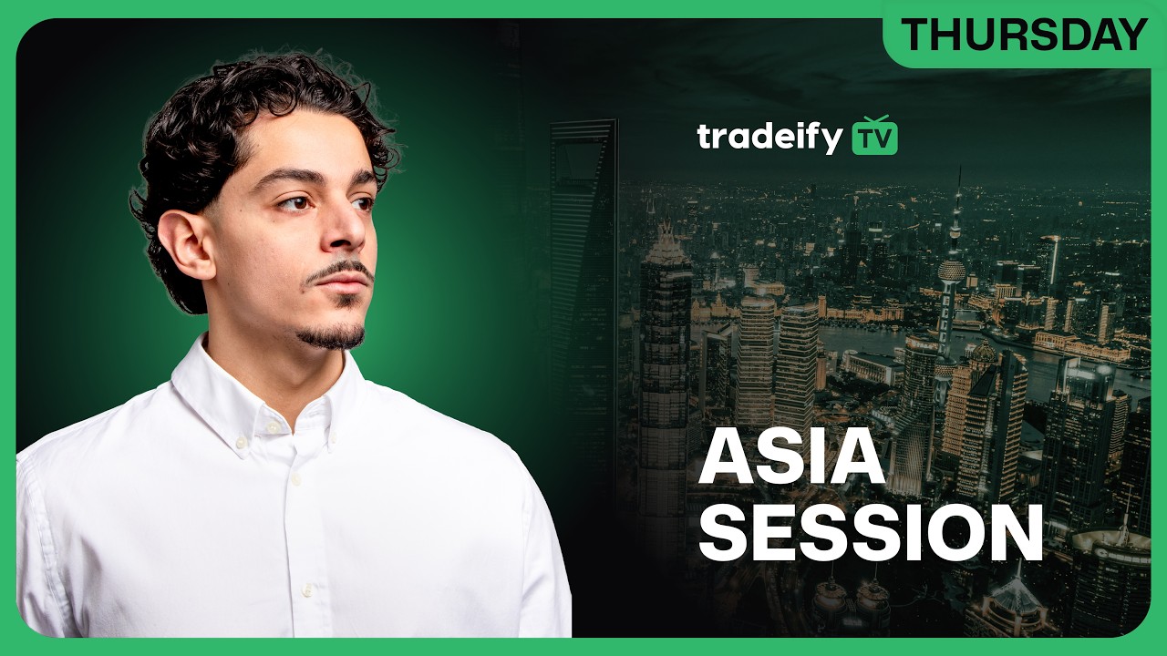ASIA SESSION LIVE! | Tradeify TV | THURSDAY 10/22/26