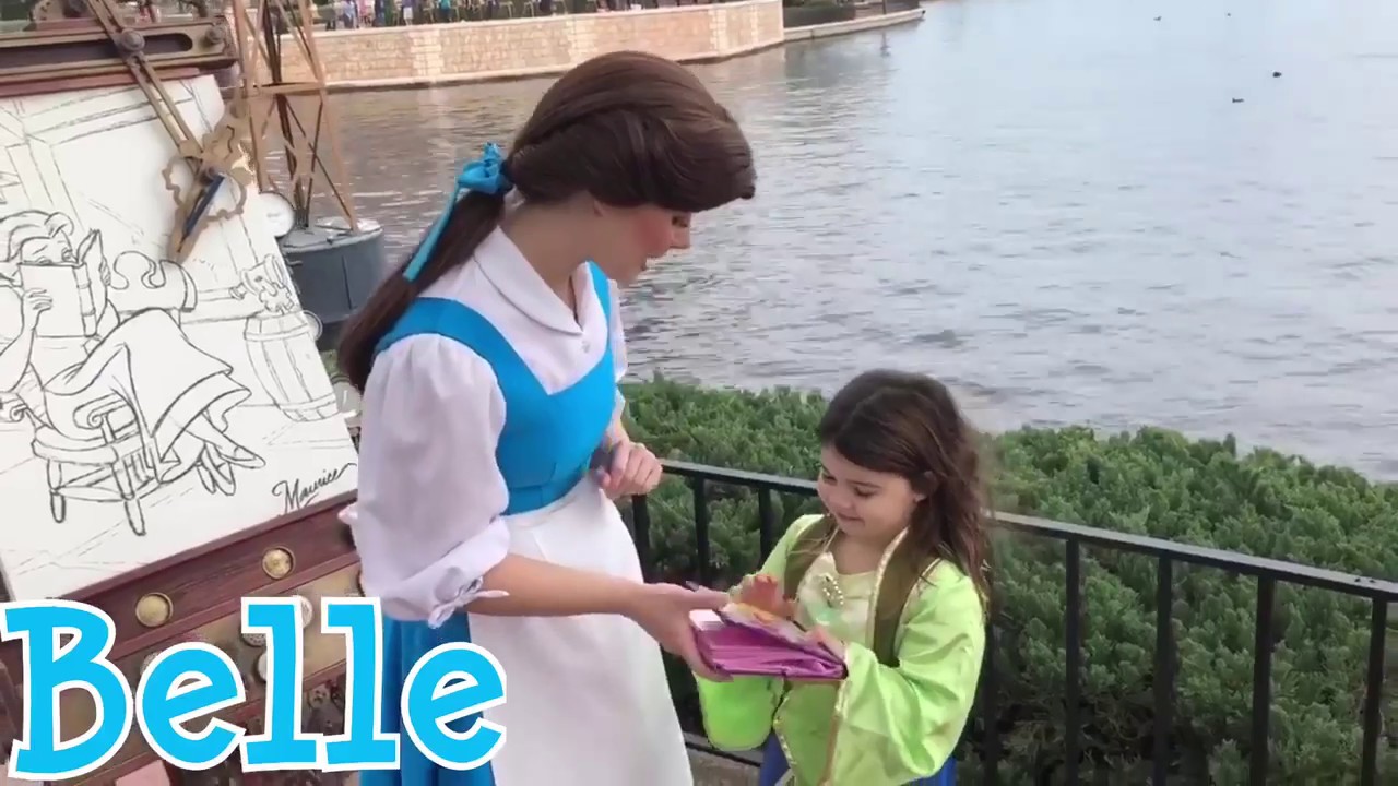 Walt Disney Worlds Epcot Disney Princesses! All 7 Character  Meets! Mulan, Elsa, Anna,Belle, Aurora