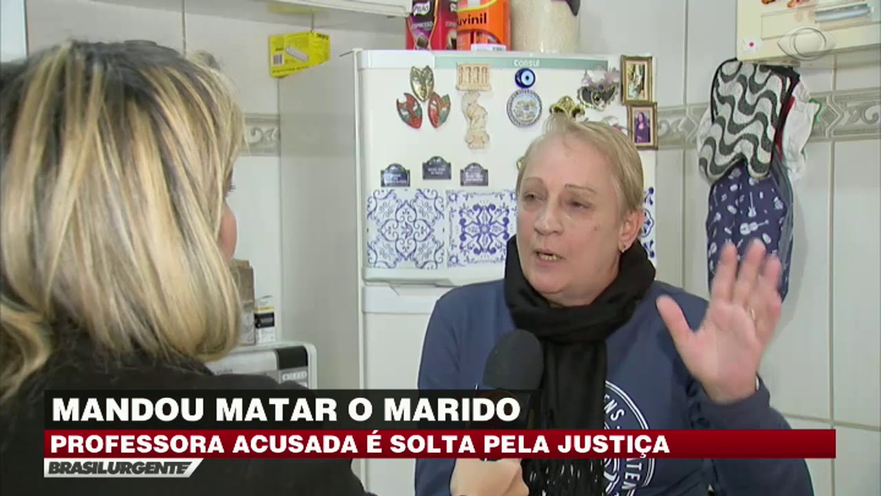 Professora que mandou matar marido é solta pela Justiça