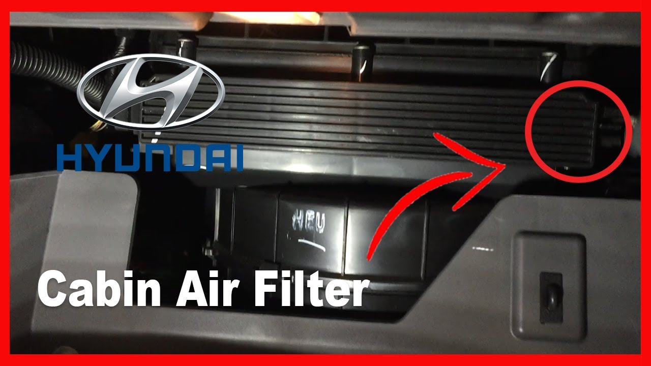 How to Replace Cabin Air Filter Hyundai Sonata 2011-2013