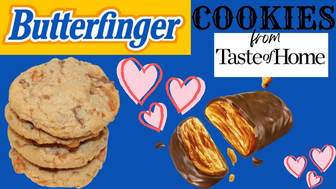 Butterfinger Cookies Recipe from Taste of Home Magazine June/July 1998