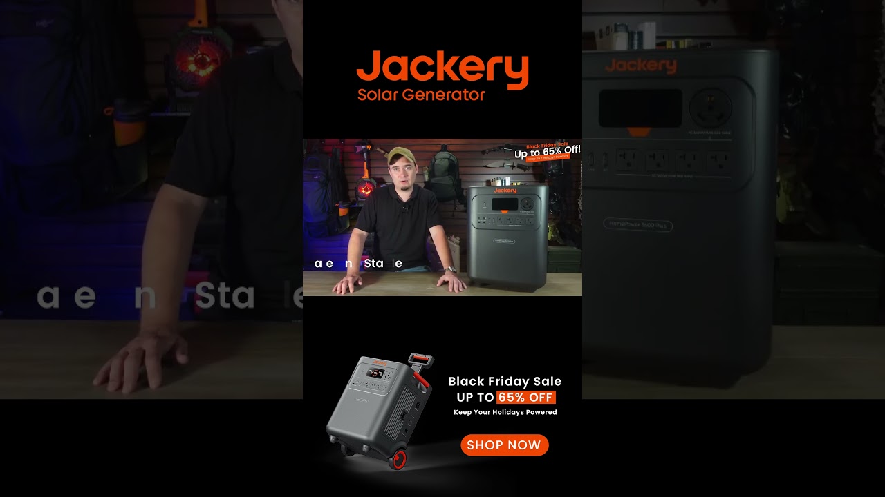 Распродажа Jackery в Черную пятницу просто на высоте!!!