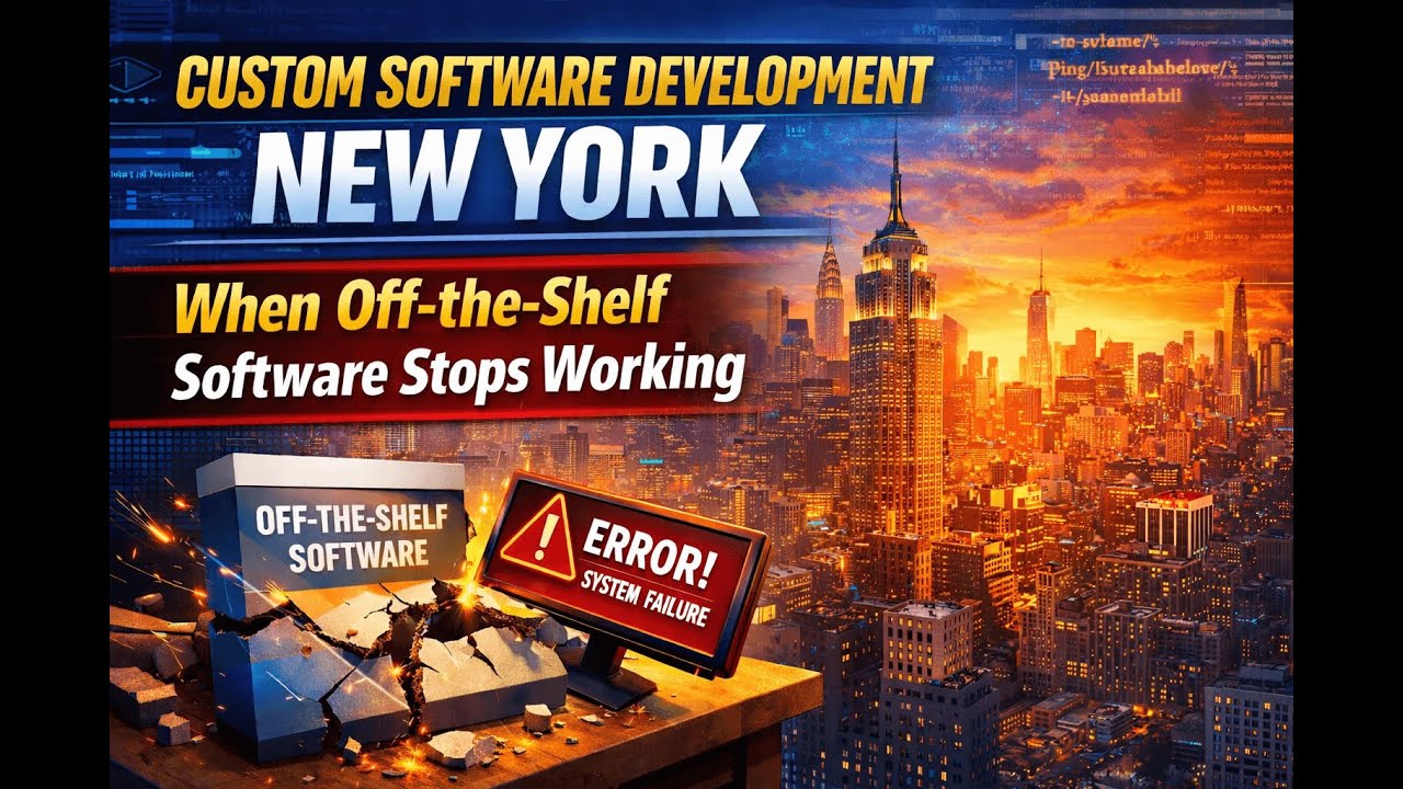 Custom Software Development New York | Built Around How You Work