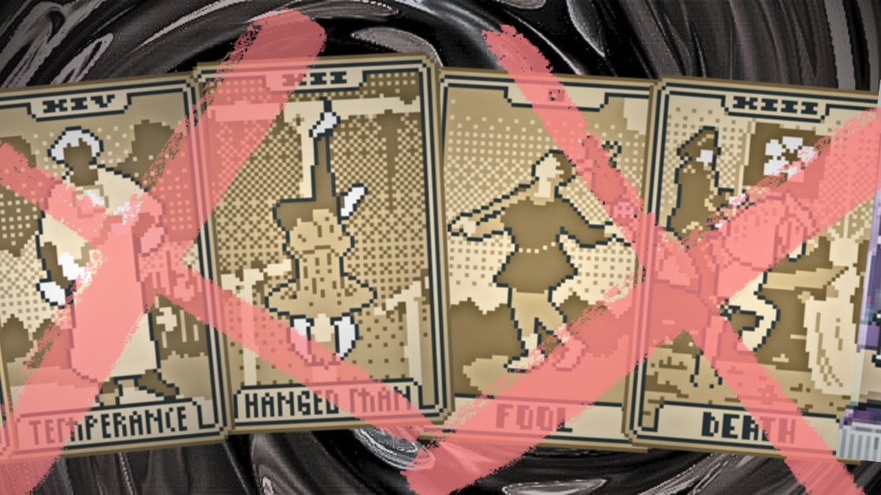 Balatro But Tarot Cards Are Banned