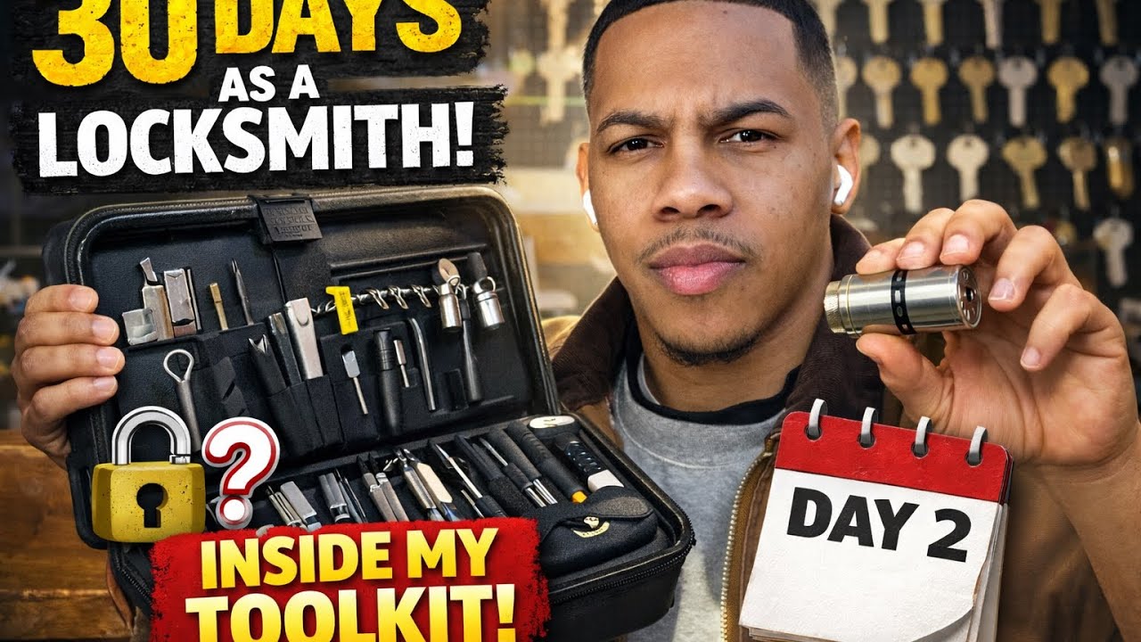 Day 2 -  Inside My NYC Locksmith Toolkit