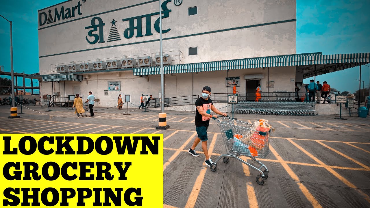 LOCKDOWN GROCERY SHOPPING AT DMART NAGPUR | THE ANI RAY
