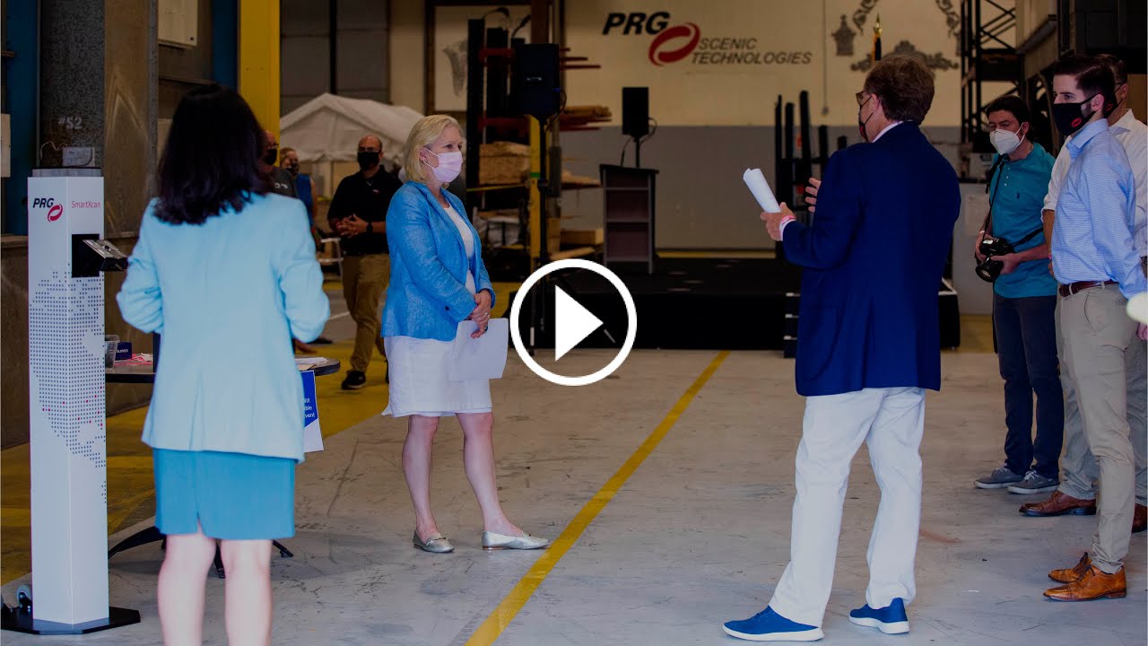 U.S. Senator Kirsten Gillibrand visits PRG New Windsor