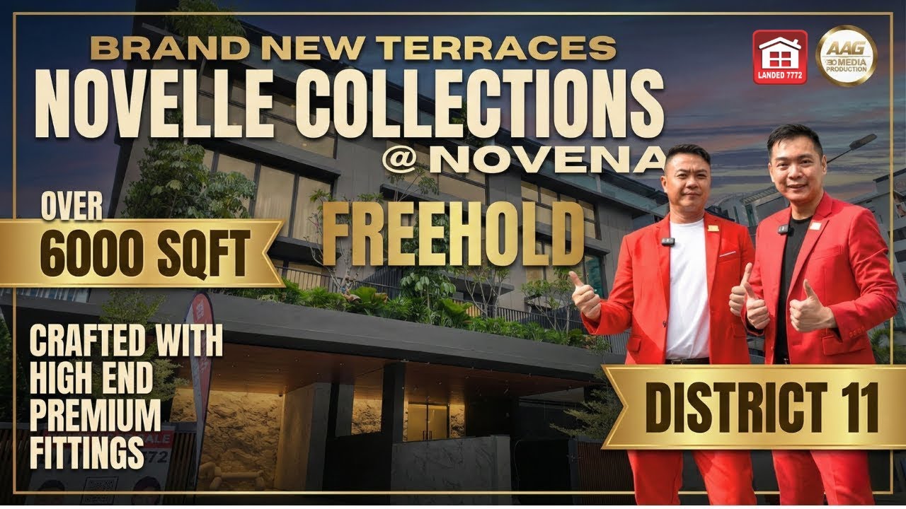 Brand New Terraces Near Novena | Novelle Collections | Landed Properties Home Tour