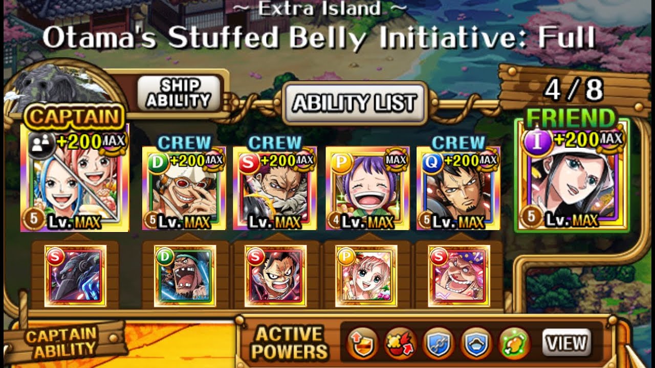 [OPTC] Vivi Rebecca/robin 6+ vs otama ranking (around 200M)
