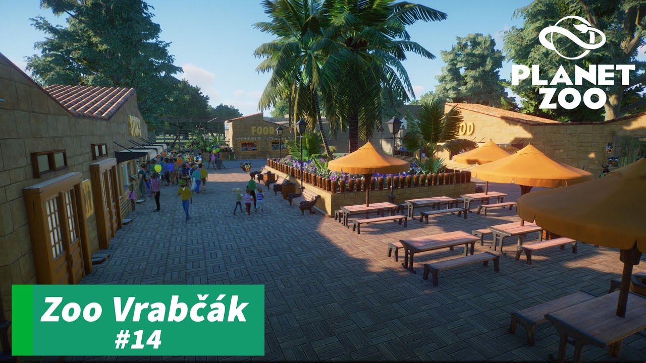 Obchody a restaurace- Zoo Vrabčák - #014  - Planet ZOO CZ
