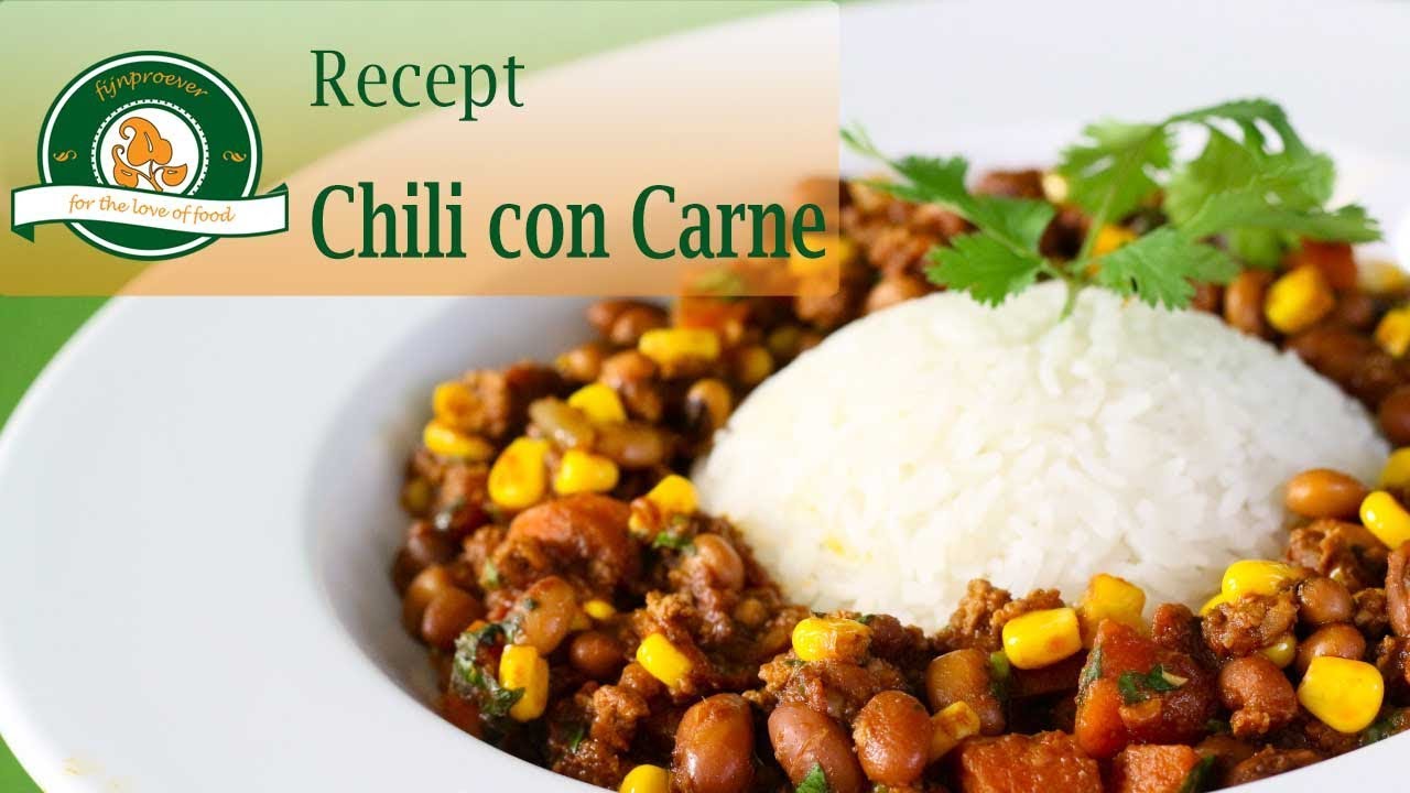 Mexicaanse Chili con Carne Recept: Zelf je heerlijke chili maken met bruine bonen en rijst:
