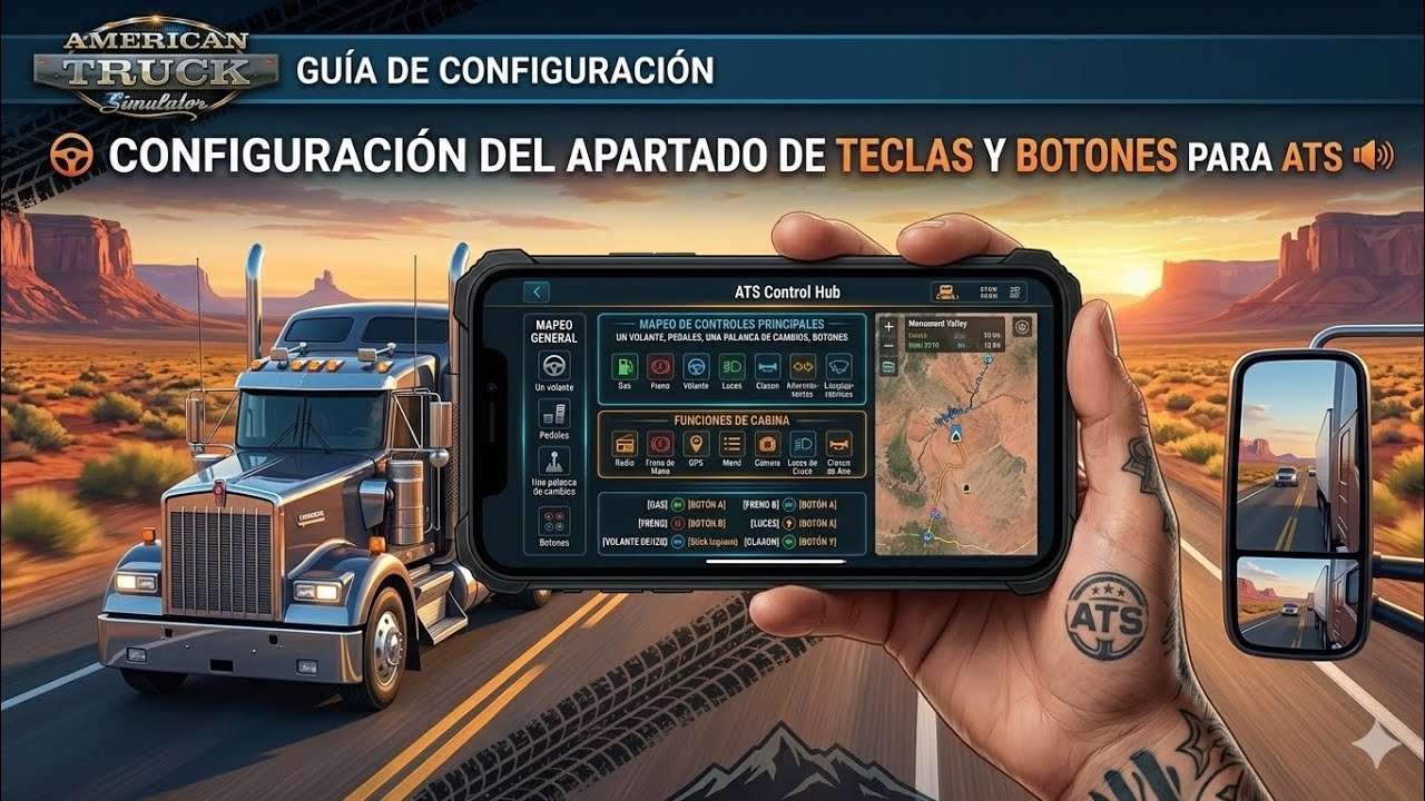 TUTORIAL PARA CONFIGURAS EL APARTADO DE TECLAS Y BOTONES DE ATS 