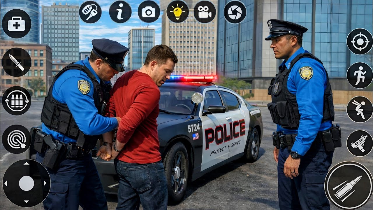 Police Shooting Mission - Police Simulator Cop Chase - Android Gameplay 