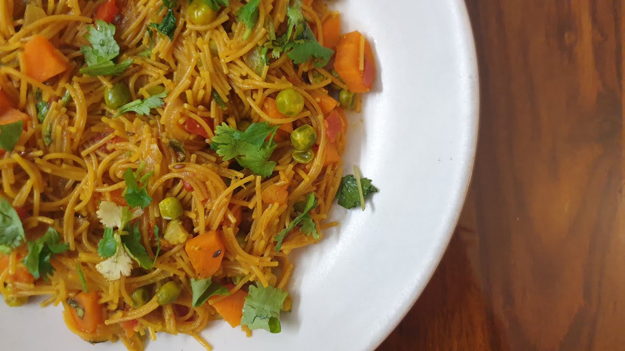 Vegetable Vermicelli Recipe | Healthy Breakfast | ImWoW
