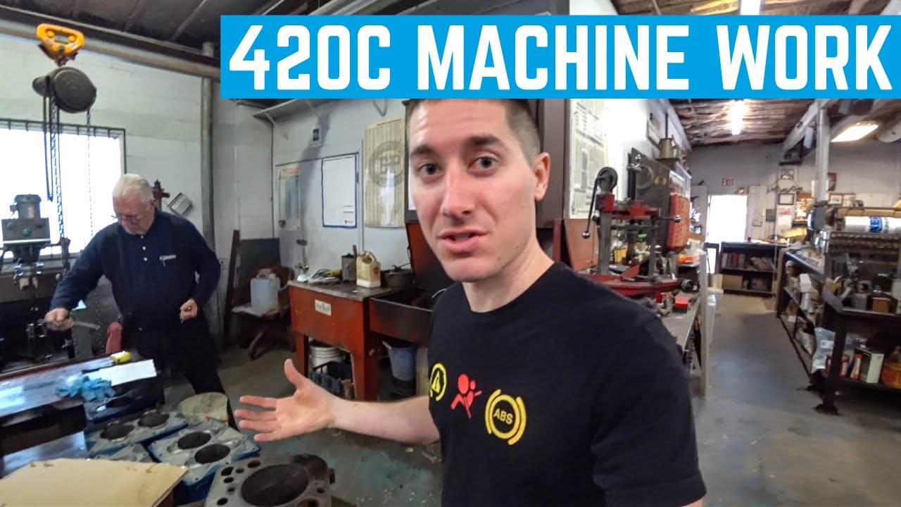 TAKING My John Deere 420 ENGINE To The MACHINE SHOP And A TOUR!