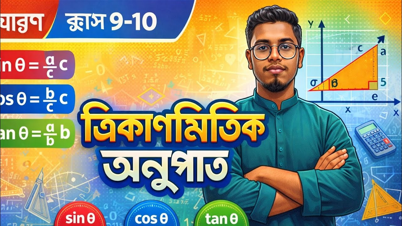 দশম শ্রেণীর ত্রিকোণমিতিক অনুপাত- ৯.১ ক্লাস নাম্বার 9