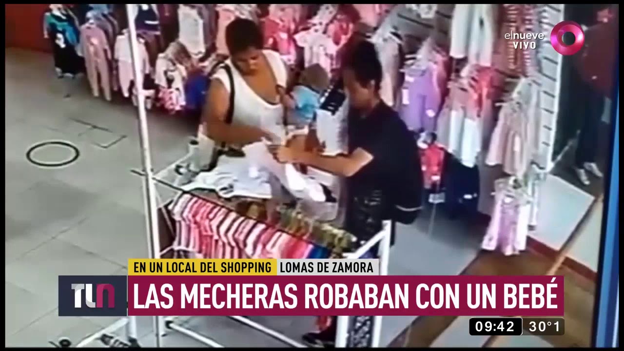 Lomas de Zamora: Las mecheras robaban con un bebé