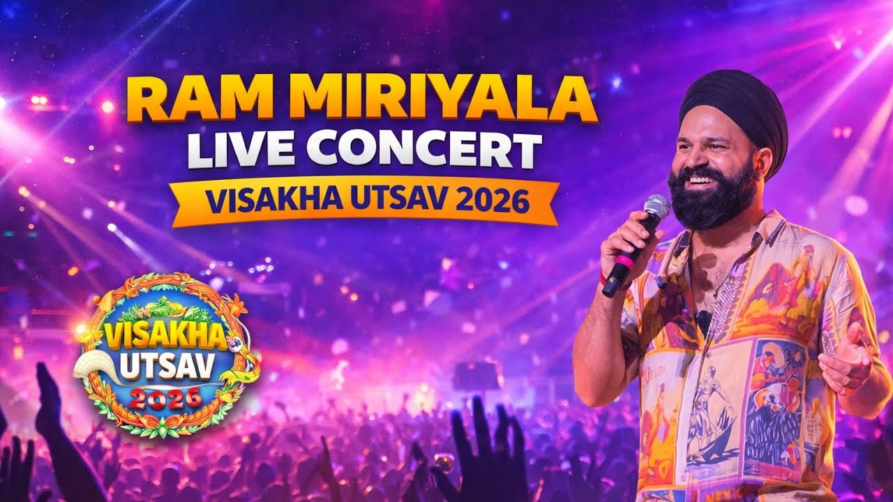Ram Miriyala Live Concert - Visakha Utsav 2026