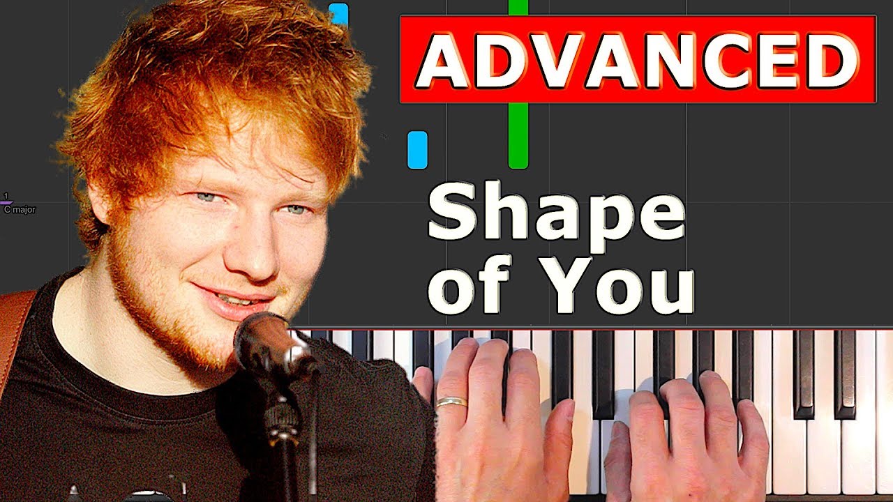 Ed Sheeran - Shape of You - Piano Tutorial Easy (how to play)