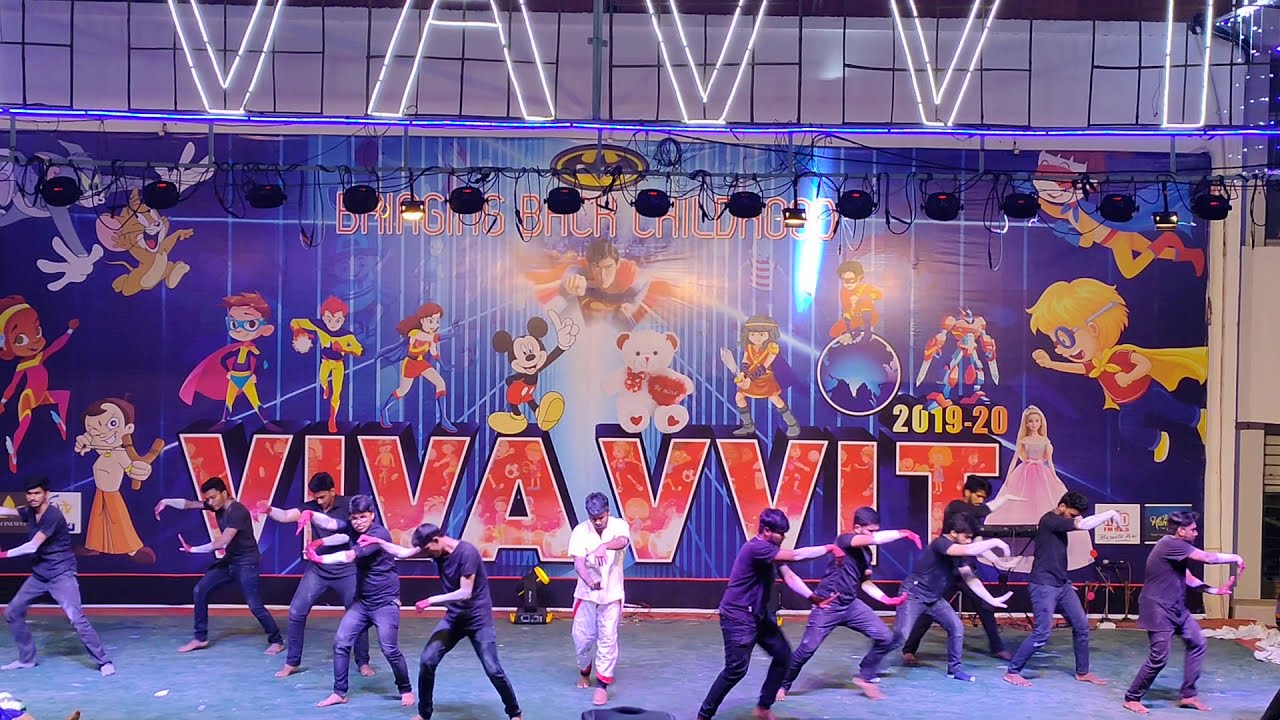 RVR&JCCE dance performance in @vvit college 