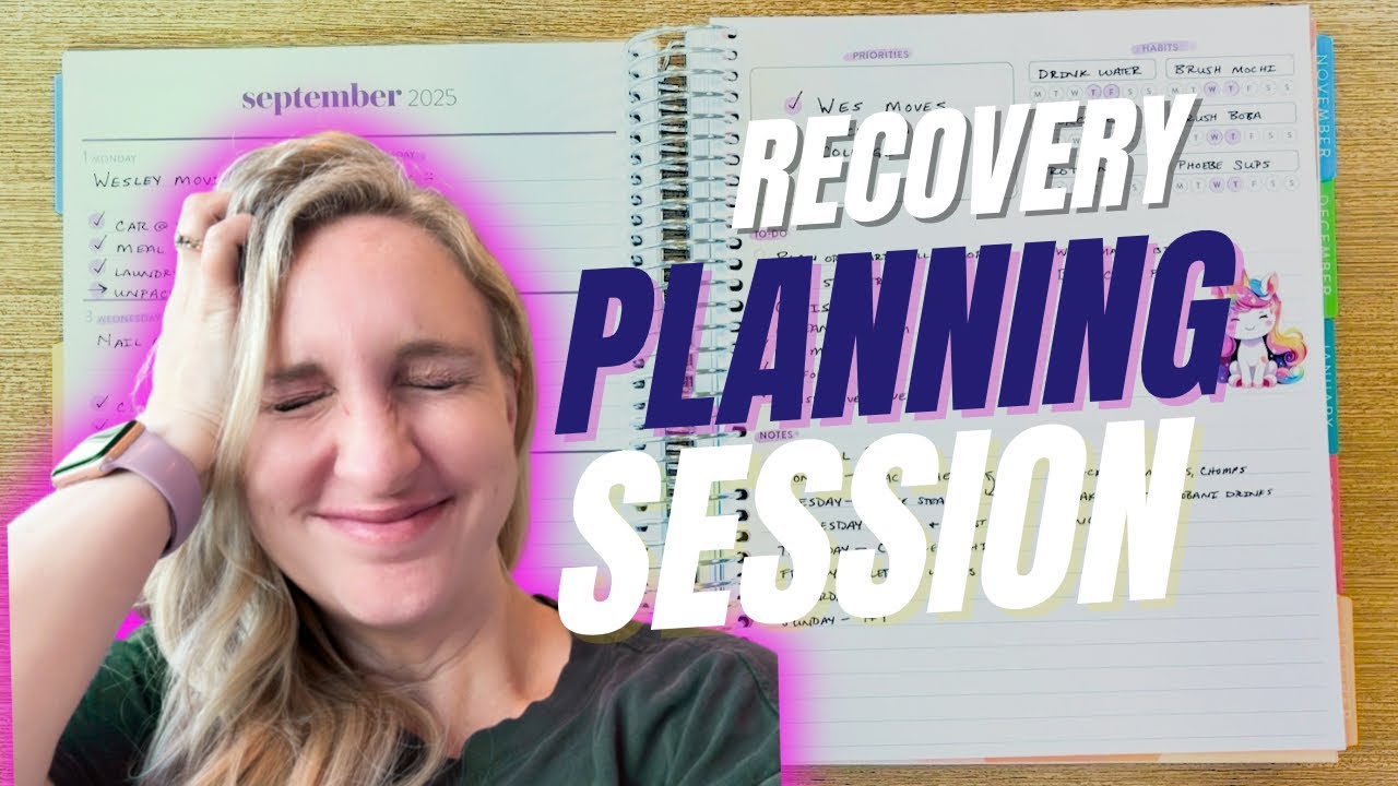 PLAN WITH ME SEPTEMBER 2025 - ERIN CONDREN DASHBOARD LAYOUT