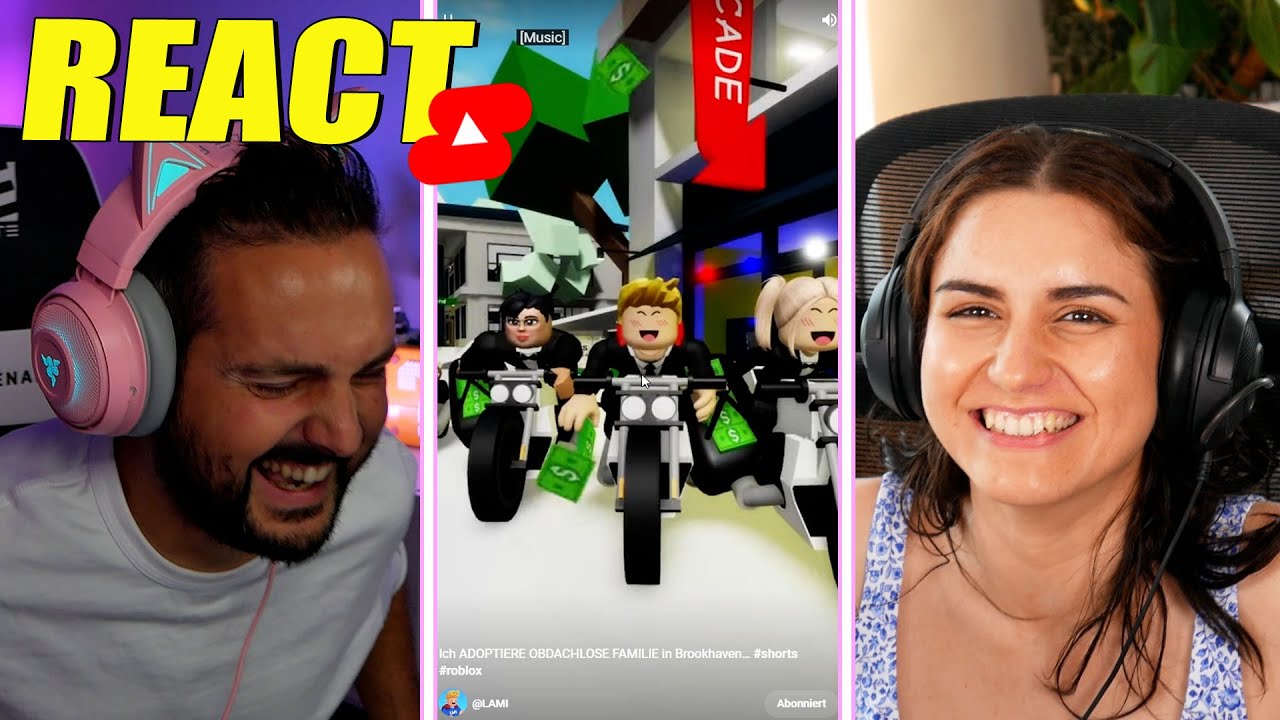 Dania & Kaan reagieren auf wilde Roblox Shorts!