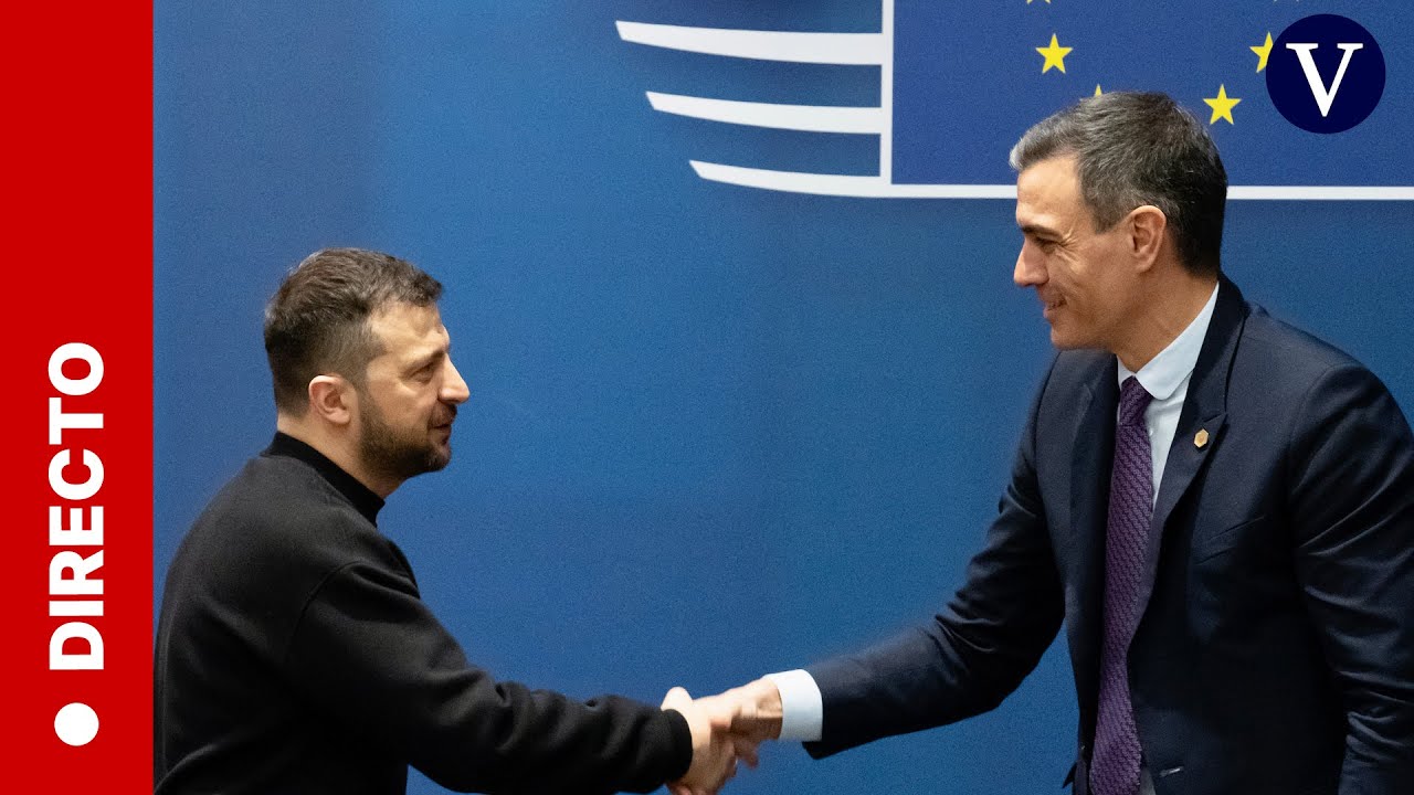 DIRECTO: Zelenski visita España tras anular el anterior viaje previsto