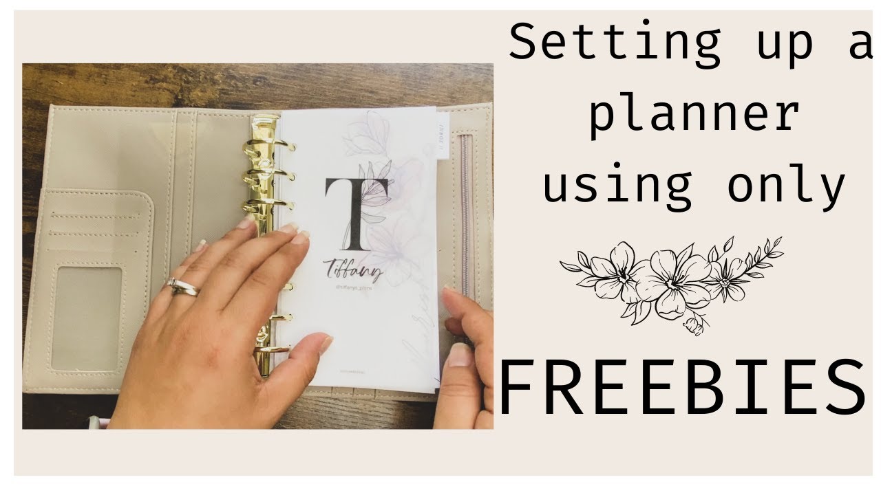 Setting up a Personal Ring Planner using only FREEBIES!!!!!
