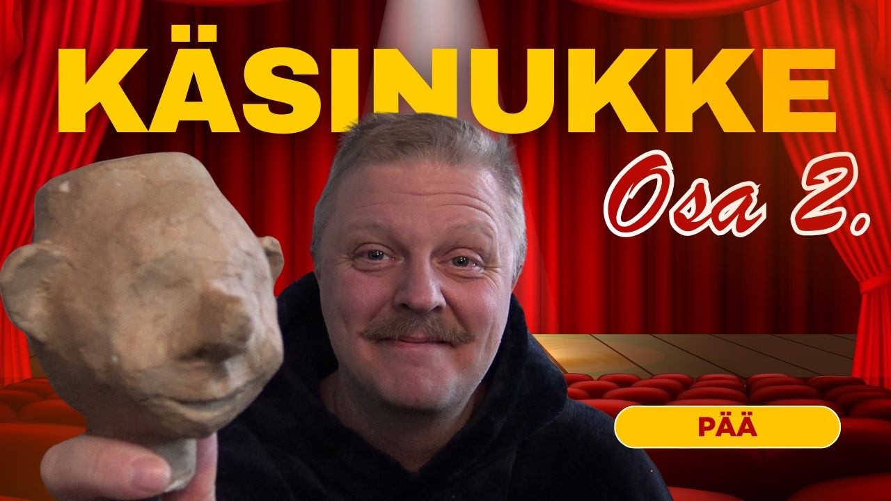 Käsinukke | Pää osa 2.