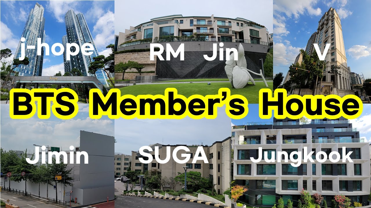 [YouBTS]Where is BTS? BTS  Member&rsquo;s  House, BTS company's dorm, BTS' 10th Anniversary, June 13, 2023