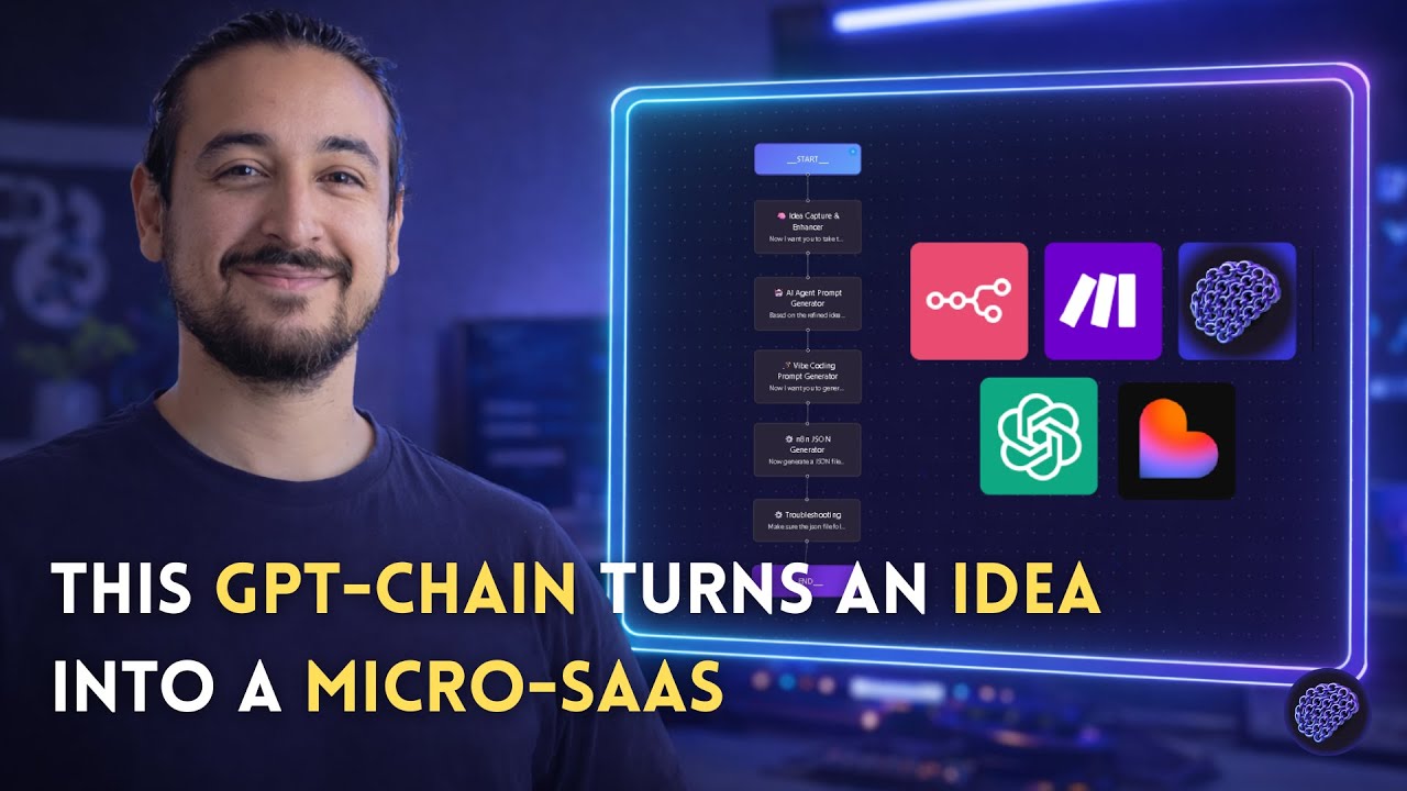 How I Made an App in Minutes With GPT-Chain! (FREE PROMPTS)