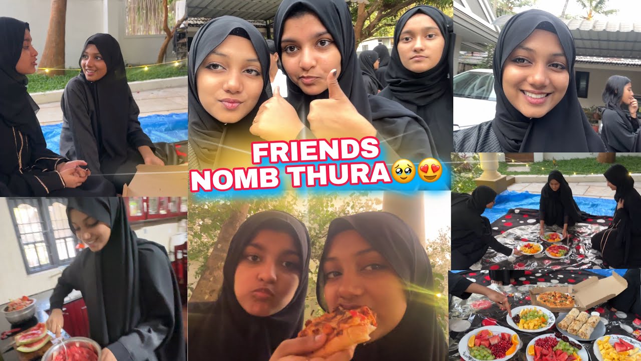 #Iftar MINSHA & Friends Nomb thura😍 | IFTAR PARTY with friends 🤩🤩