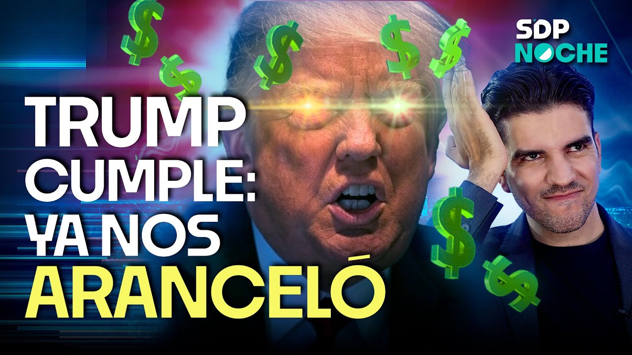 DONALD TRUMP pone ARANCELES a MÉXICO 💰 y SHEINBAUM responde 🧐, con PONCHO GUTIÉRREZ en SDPnoche 🌙