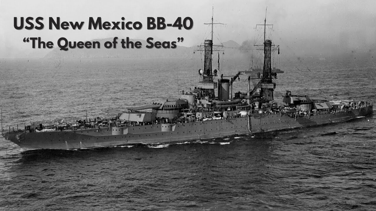 USS New Mexico BB 40 - 