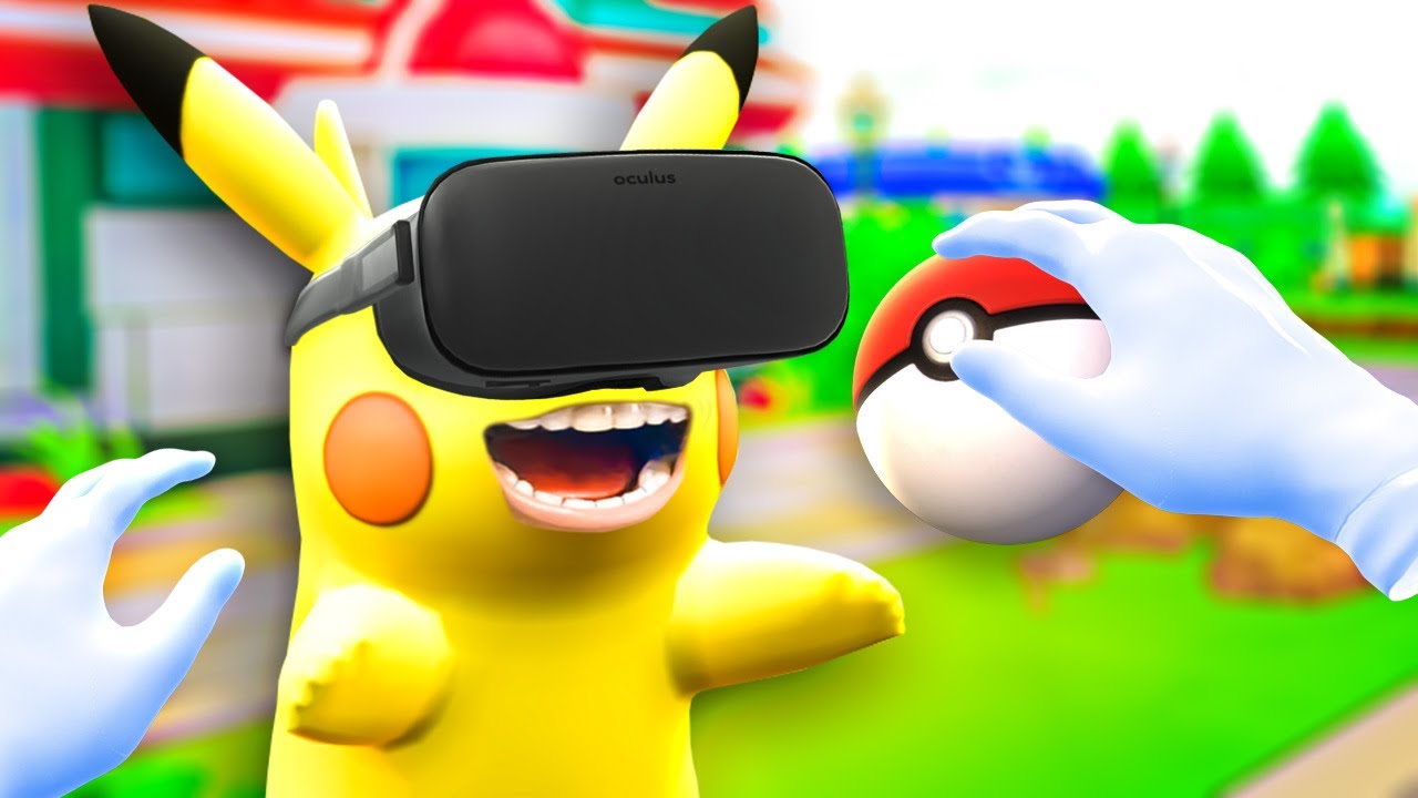 Pokemony w VR są PRZERAŻAJĄCE - Pokemon VR Alpha