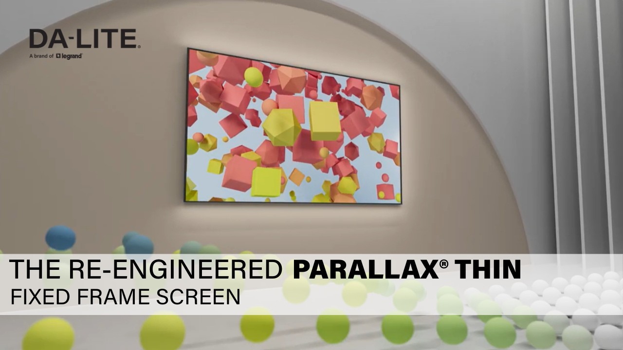 Da-Lite Re-engineered Parallax Thin