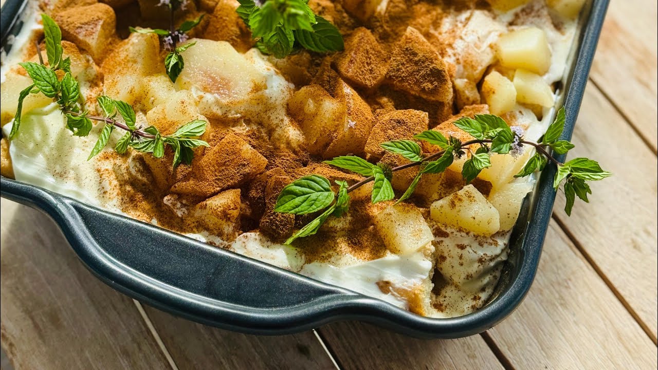 Schnelles Birnen Tiramisu (ohne Alkohol) | Vroni R&ouml;ll 