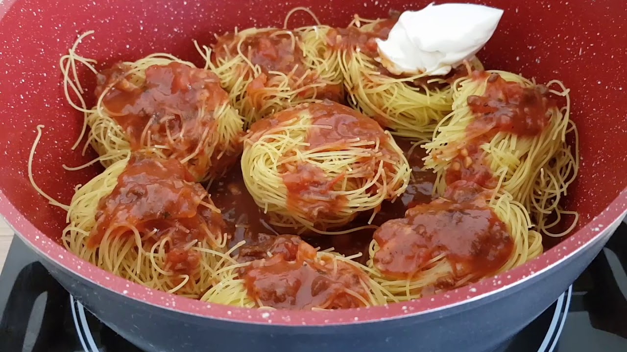 SEU ALMOÇO PRONTO EM 10 MINUTOS   Macarrão Cabelo de Anjo Delicioso